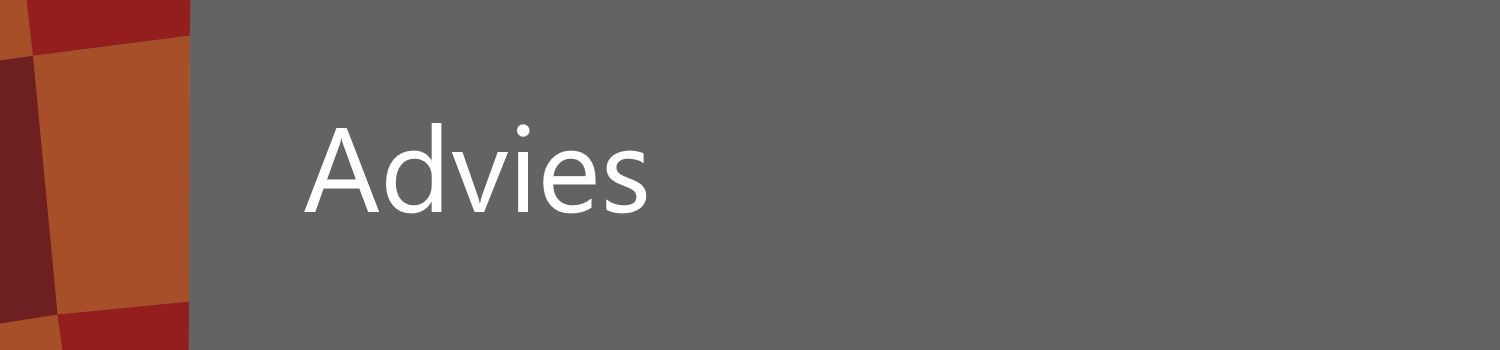 Advies bij uw specifieke situatie